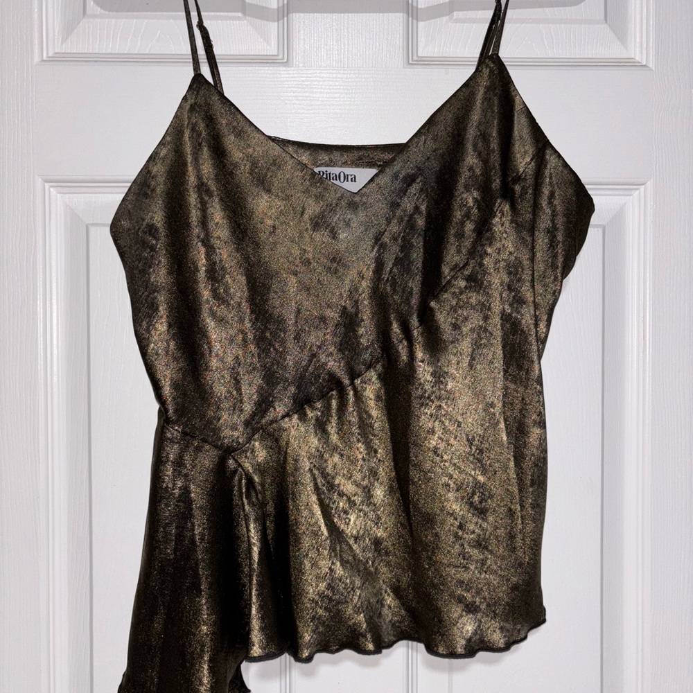 Rita Ora x Primark Shimmering Gold Camisole